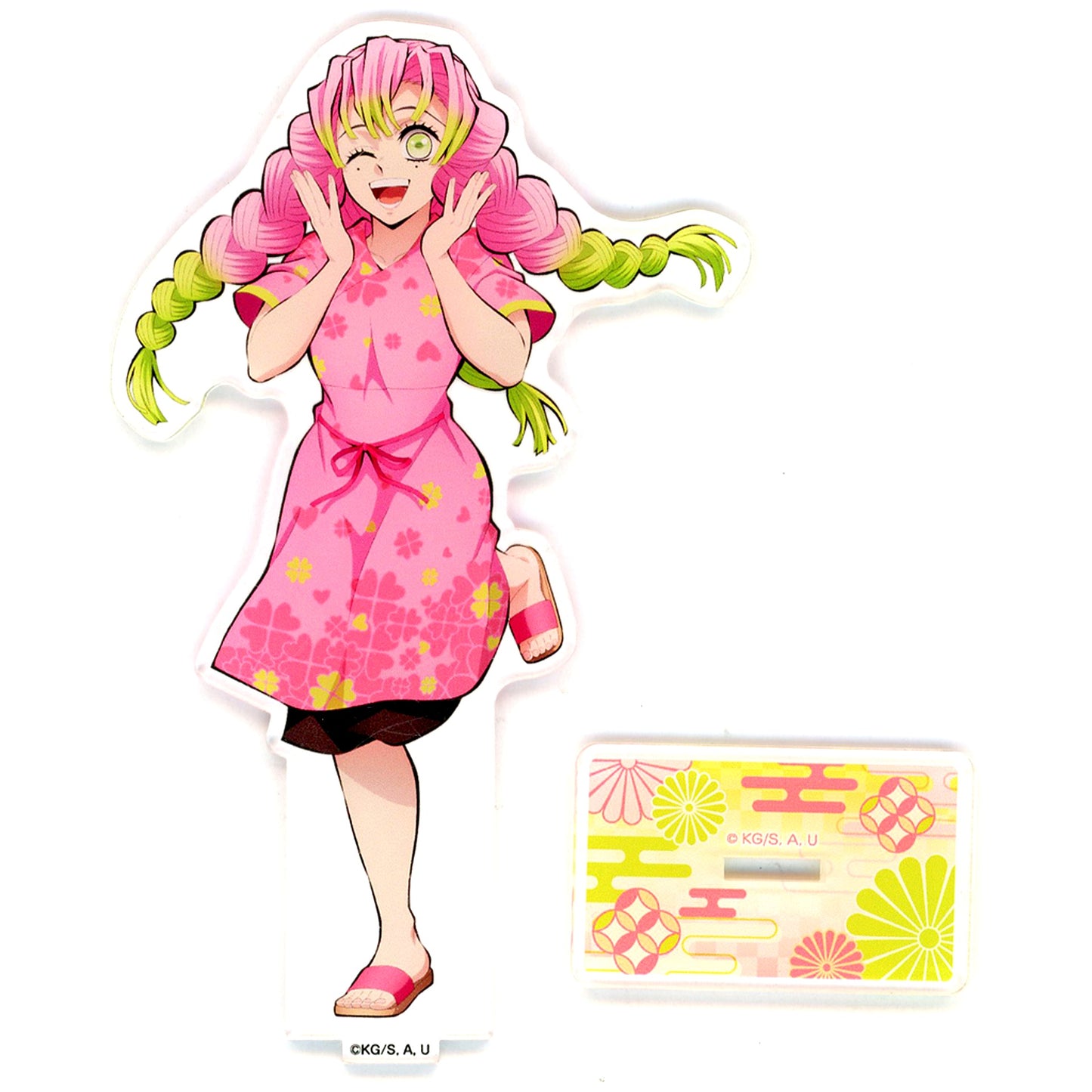 Mitsuri Kanroji After Bath Acrylic Stand Demon Slayer: Kimetsu no Yaiba x Gokurakuyu RAKU SPA 3rd Edition Hashira's Blissful Holiday [USED]