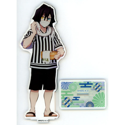 Obanai Iguro Demon Slayer: Kimetsu no Yaiba x Gokurakuyu RAKU SPA 3rd Hashiras Heavenly Holiday After Bath Acrylic Stand [USED]