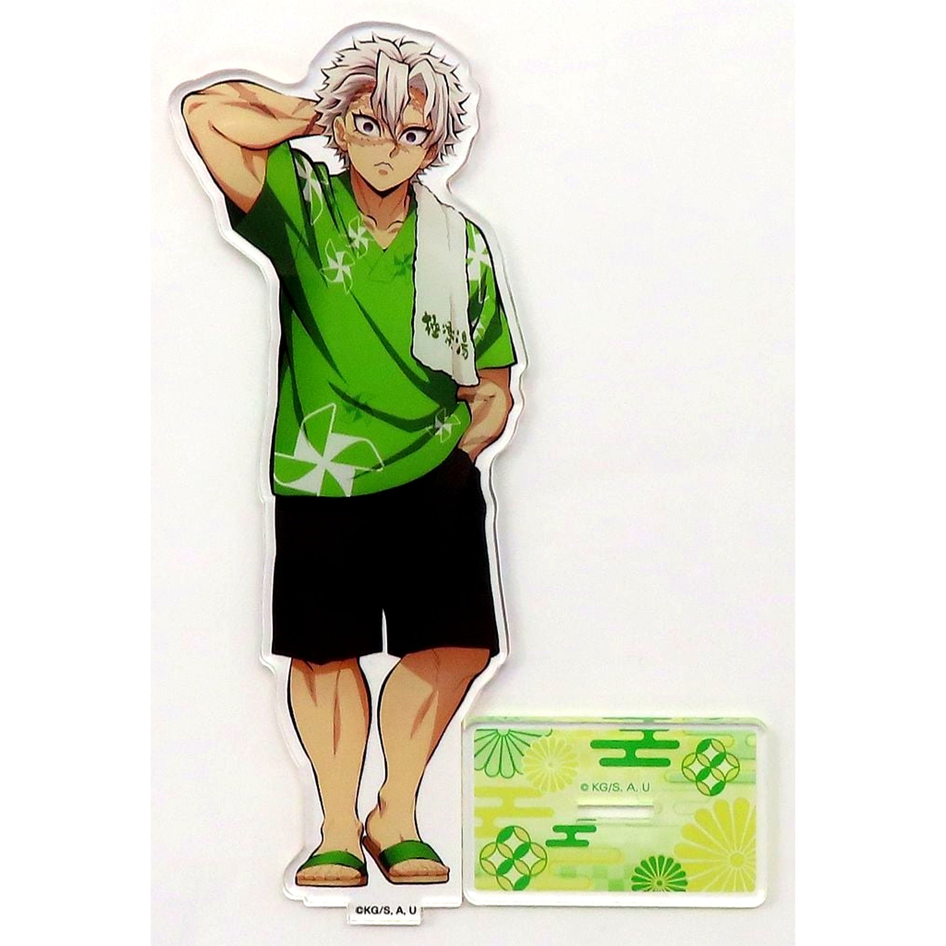 Sanemi Shinazugawa After Bath Acrylic Stand Demon Slayer: Kimetsu no Yaiba x Gokurakuyu RAKU SPA 3rd Edition Hashira's Blissful Holiday [USED]