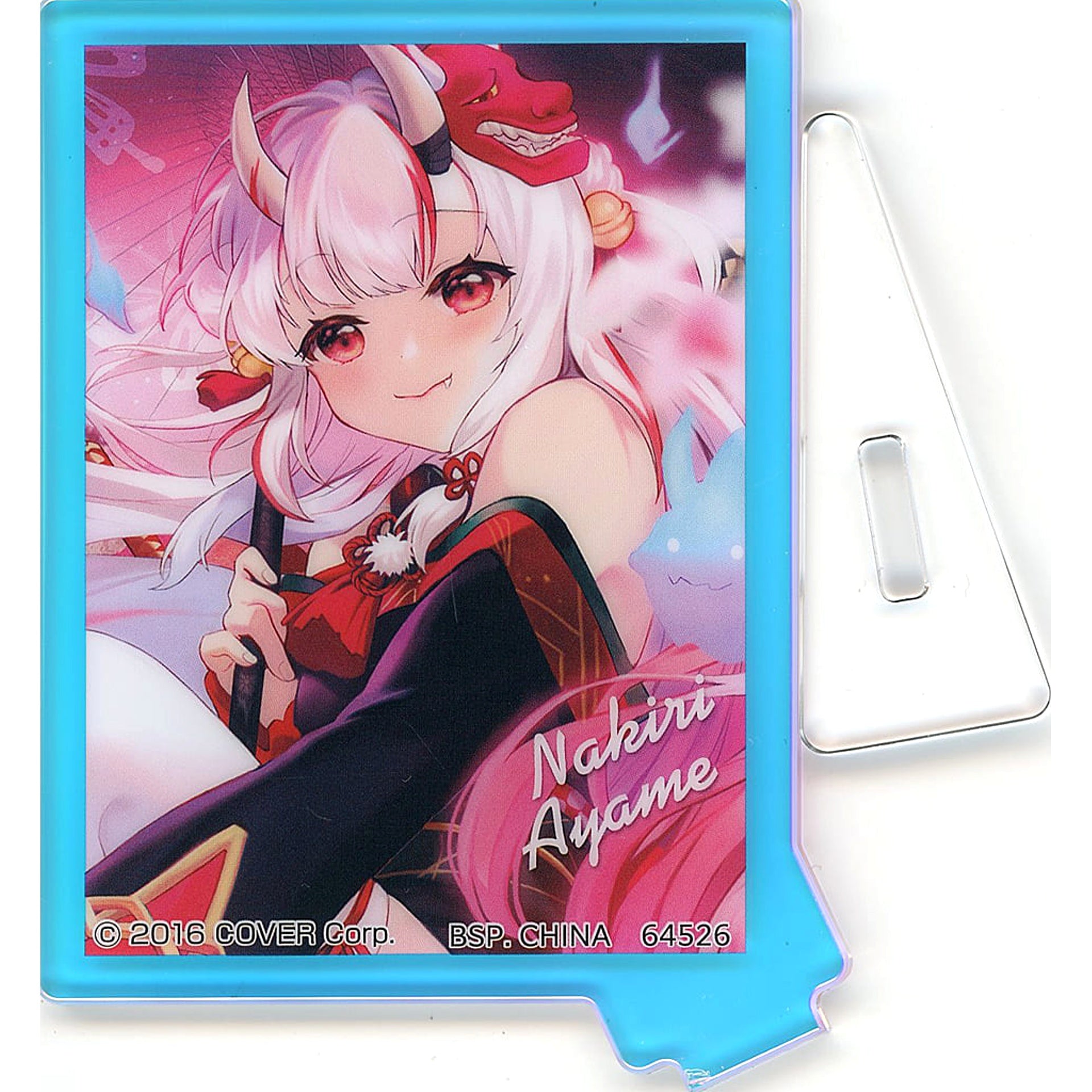 VTuber Hololive Nakiri Ayame Ichiban Kuji Art Acrylic Collection Aurora Acrylic Stand Prize A [USED]