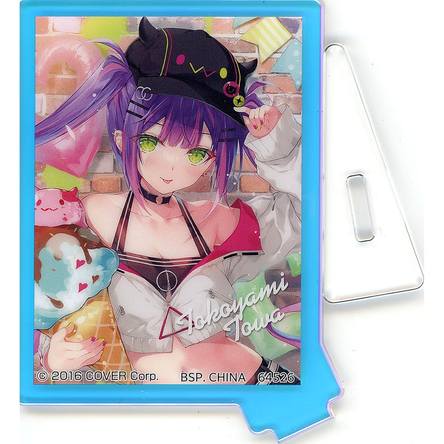VTuber Hololive Tokoyami Towa Ichiban Kuji Art Acrylic Collection Aurora Acrylic Stand Prize A [USED]