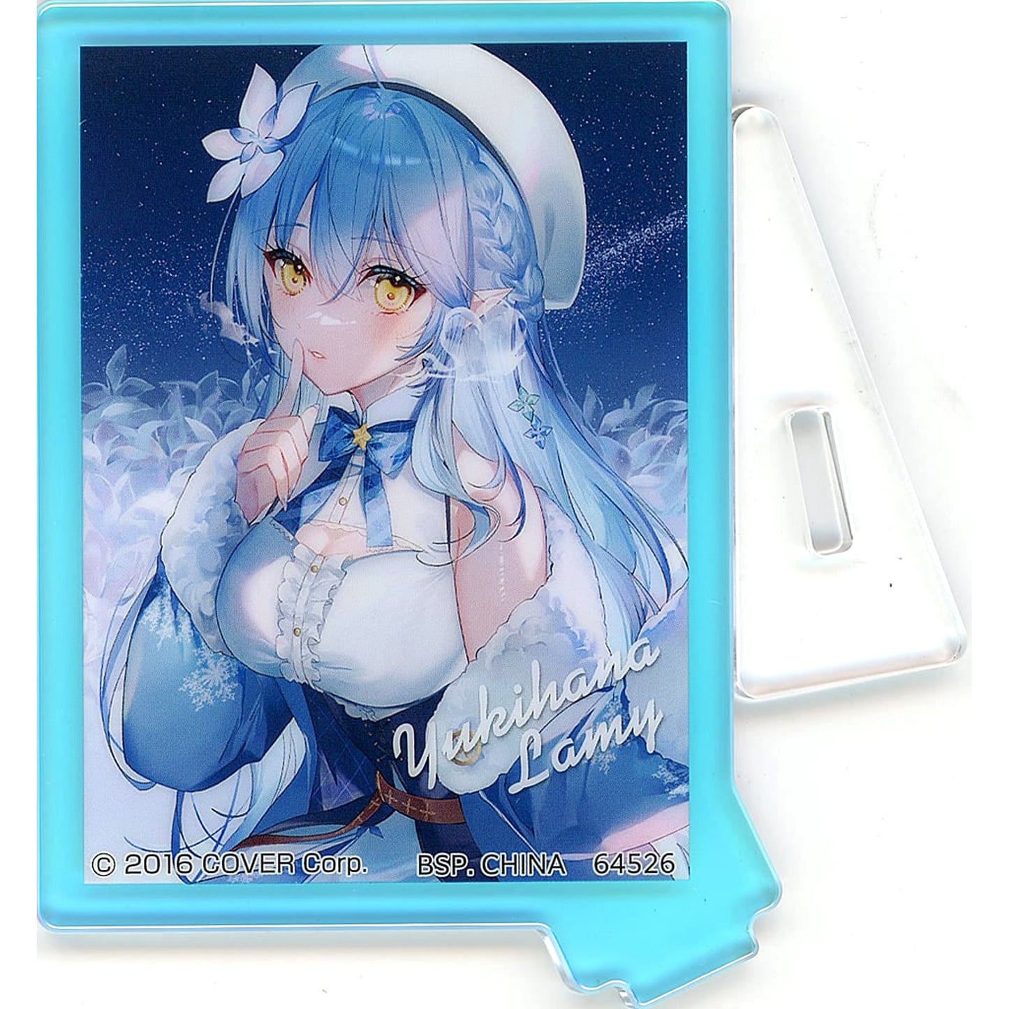 VTuber Hololive Yukihana Lamy Ichiban Kuji Art Acrylic Collection Aurora Acrylic Stand Prize A [USED]