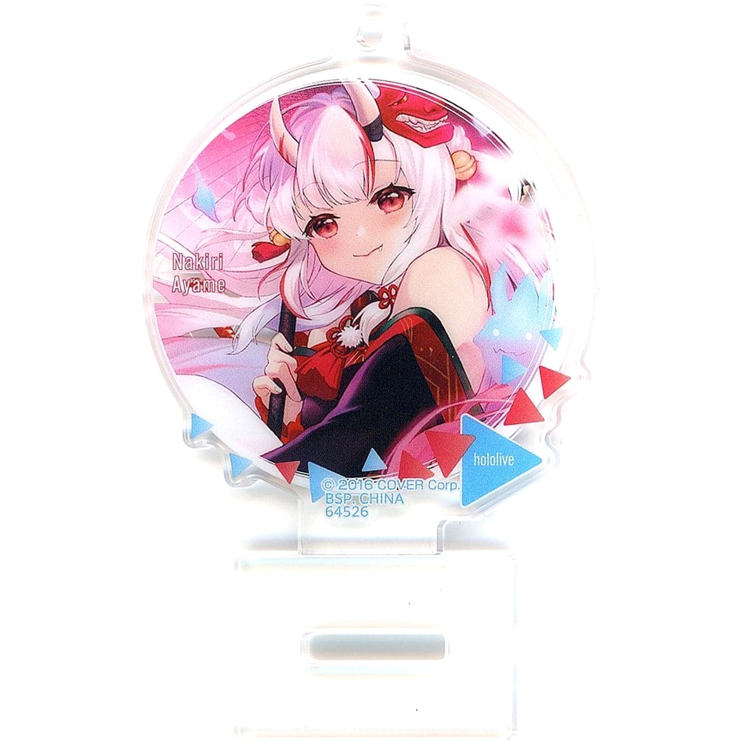 VTuber Hololive Nakiri Ayame Ichiban Kuji Art Acrylic Collection 2way Acrylic Stand Prize B [USED]