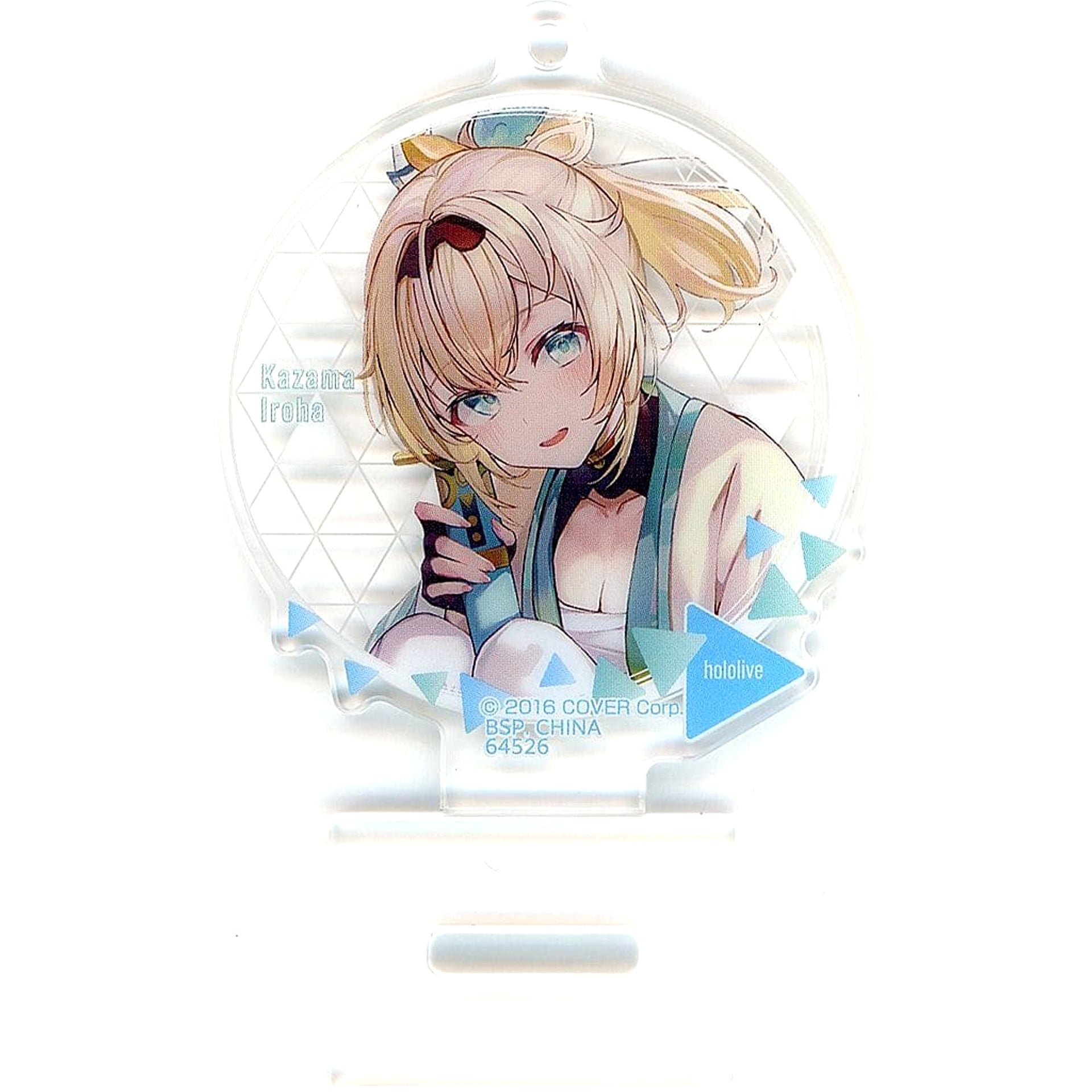 VTuber Hololive Kazama Iroha Ichiban Kuji Art Acrylic Collection 2way Acrylic Stand Prize B Acrylic Stands [USED]