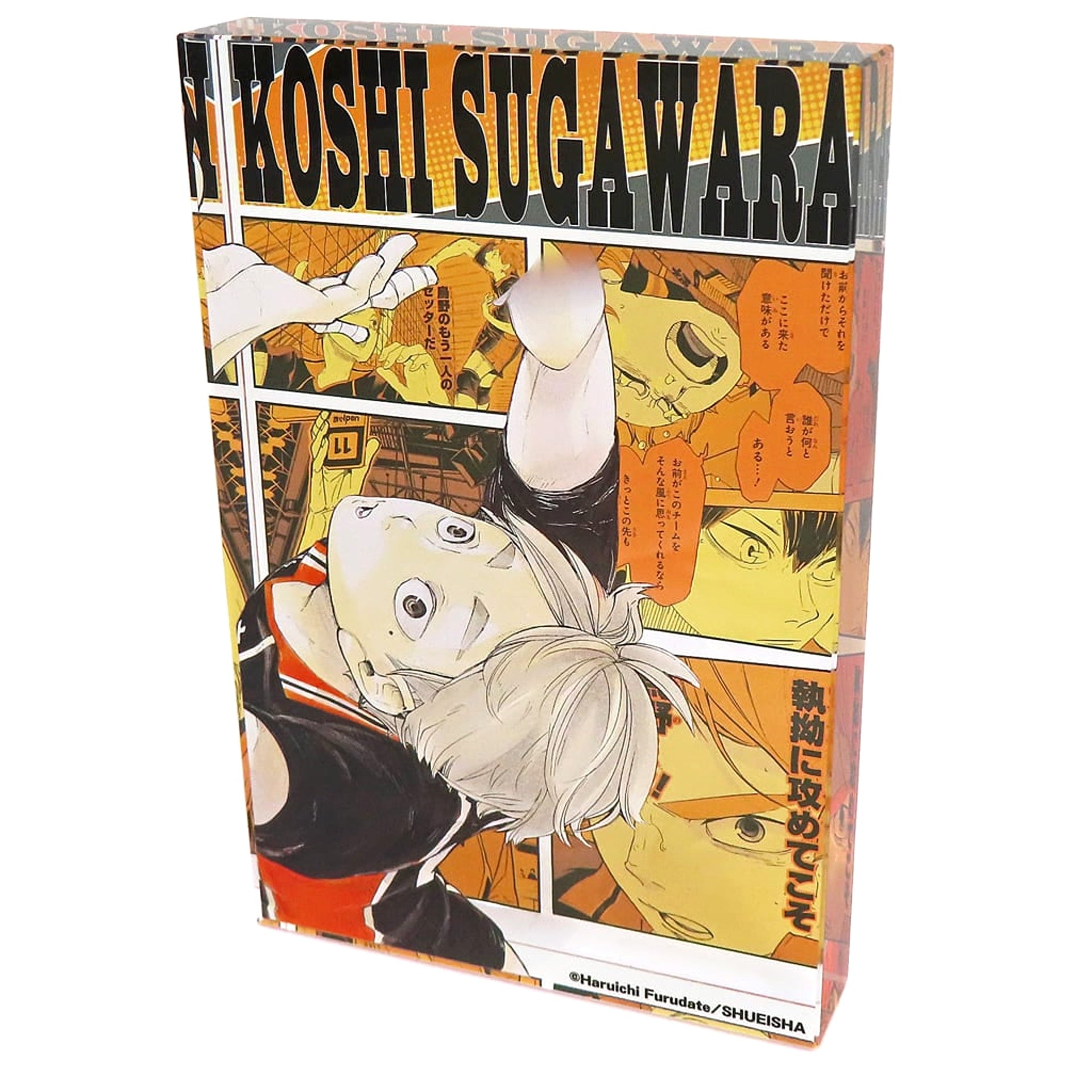 Haikyu!! Koushi Sugawara Heroes Acrylic Block 2024 Acrylic Item [USED]