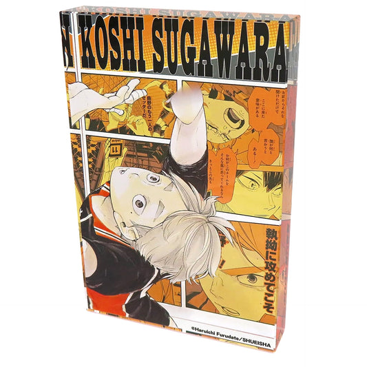 Haikyu!! Koushi Sugawara Heroes Acrylic Block 2024 Acrylic Item [USED]