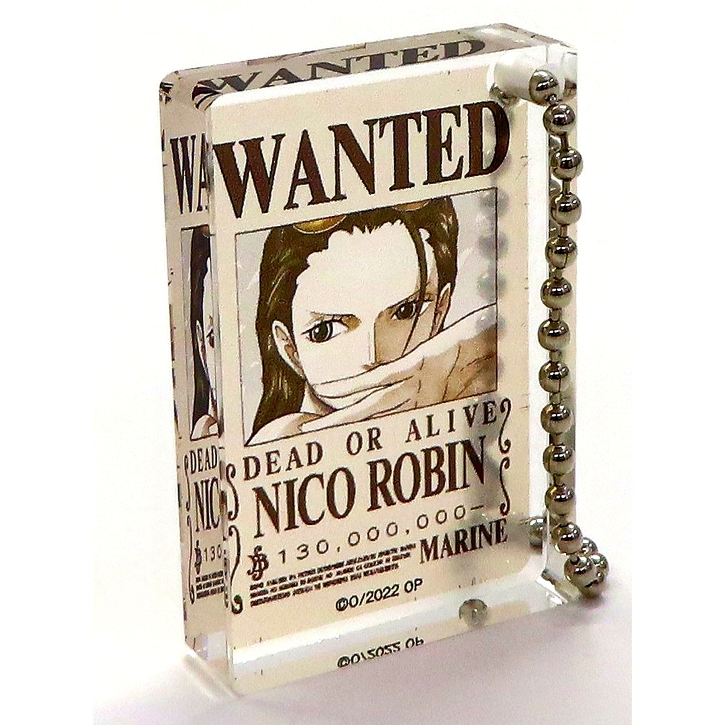Nico Robin One Piece Wanted Poster Acrylic Tile Collection [USED]