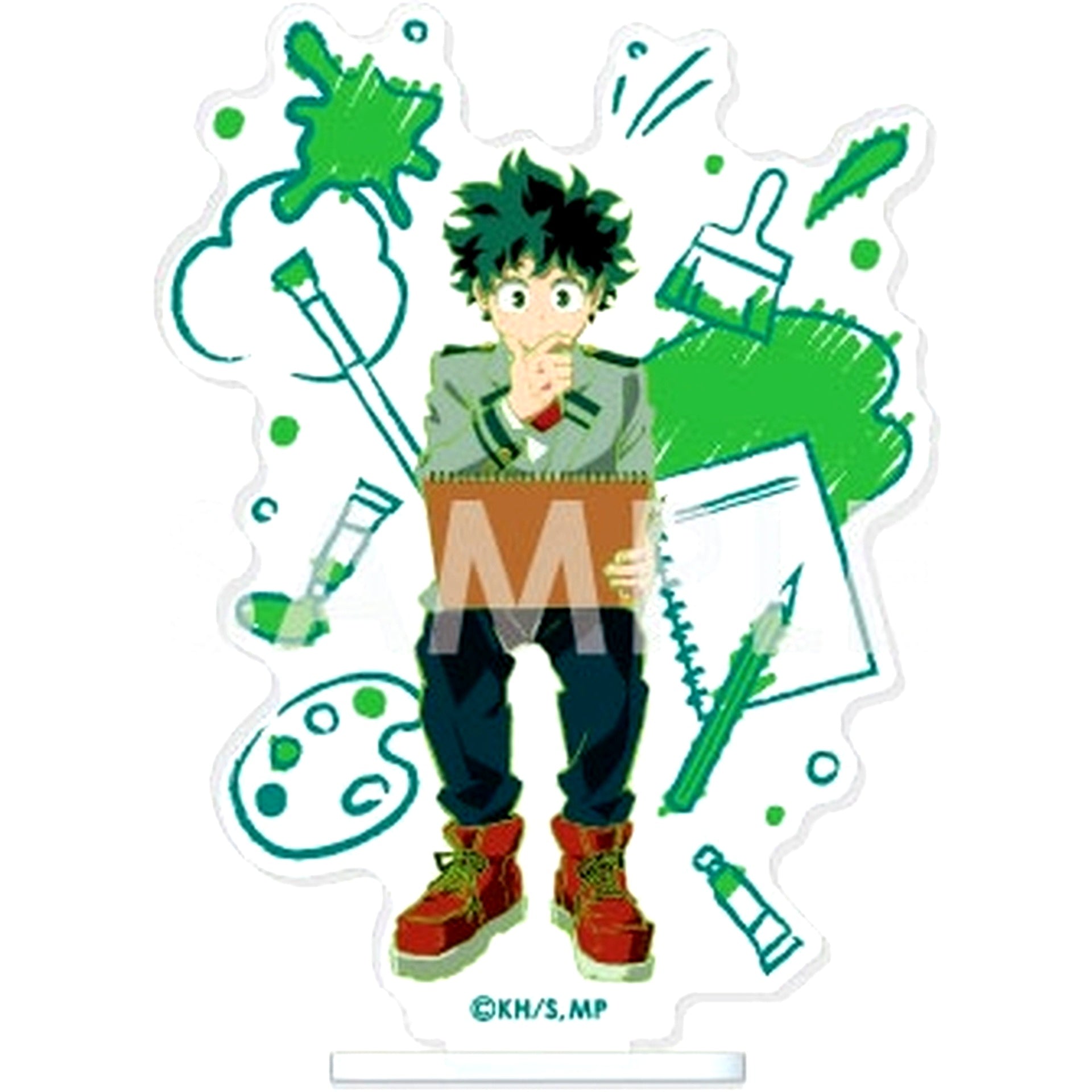 A. Izuku Midoriya Acrylic Stand - Color2 - My Hero Academia [USED]