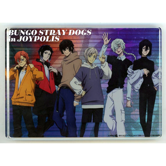 Group Bungo Stray Dogs in Joypolis Acrylic Block [USED]