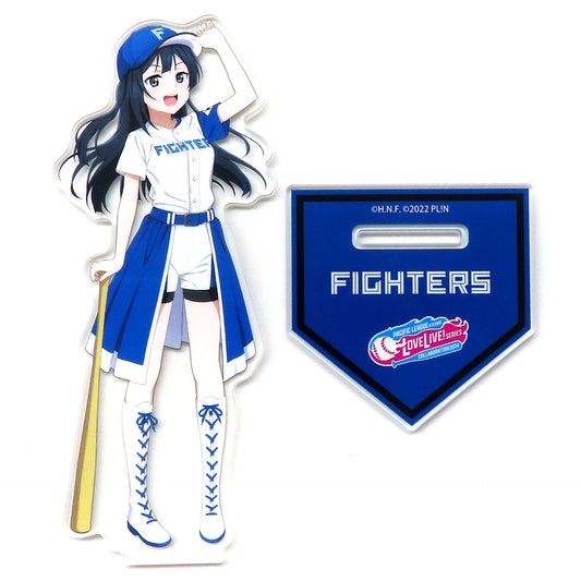 Setsuna Yuki Acrylic Stand Love Live! Series x Pacific League 6 Teams 2024 Love Live! Nijigasaki High School Idol Club x Hokkaido Nippon-Ham Fighters [USED]