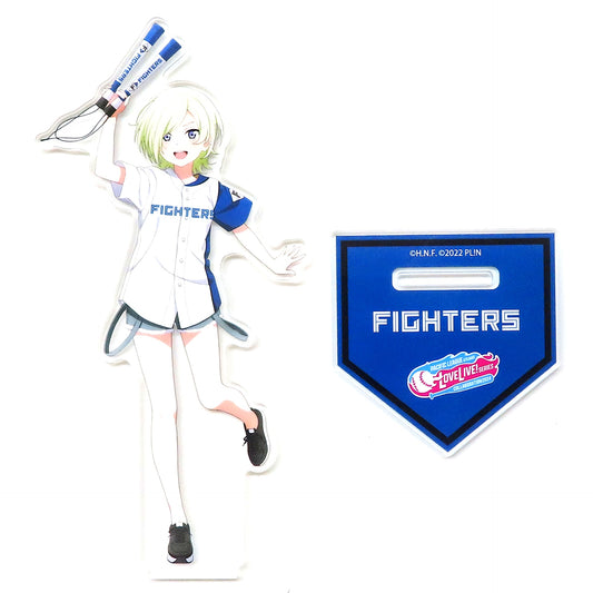 Mia Taylor Acrylic Stand Love Live! Series x Pacific League 6 Teams 2024 Nijigasaki High School Idol Club x Hokkaido Nippon-Ham Fighters [USED]