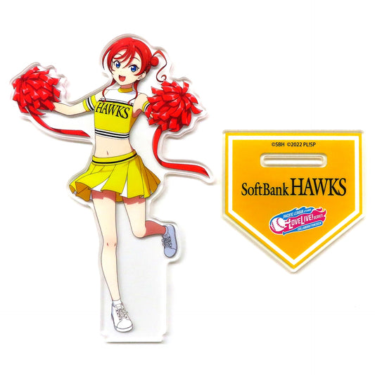 Mei Yoneme Acrylic Stand Love Live! Series x Pacific League 6 Teams 2024 Love Live! Superstar!! x Fukuoka SoftBank Hawks [USED]