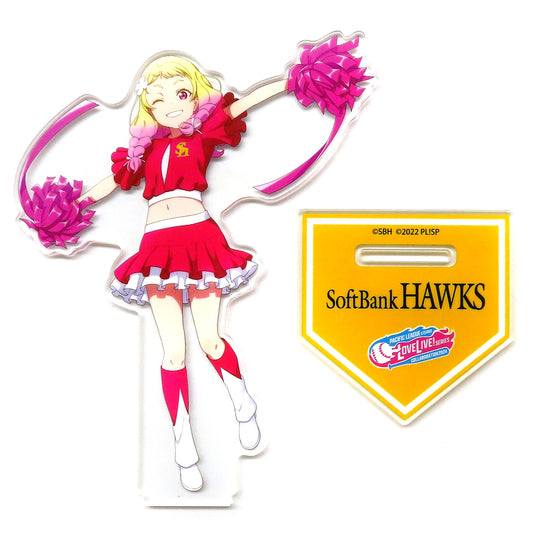 Natsumi Onitsuka Acrylic Stand Love Live! Series x Pacific League 6 Teams 2024 Love Live! Superstar!! x SoftBank Hawks [USED]