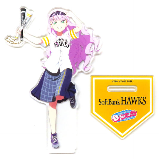 Wien Margarete Acrylic Stand Love Live! Series x Pacific League 6 Teams 2024 Love Live! Superstar!! x Fukuoka SoftBank Hawks [USED]