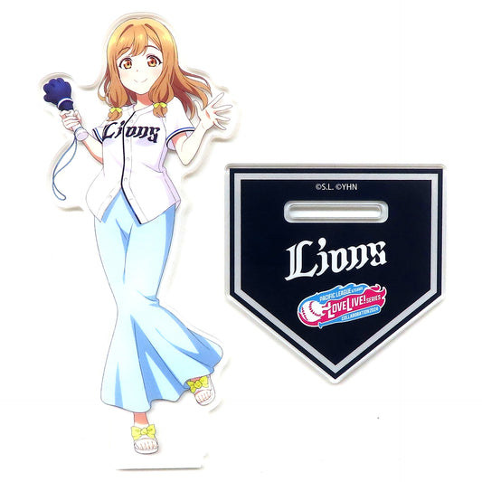 Hanamaru Acrylic Stand Love Live! Series x Pacific League 6 Clubs 2024 Yohane the Parhelion -SUNSHINE in the MIRROR- x Saitama Seibu Lions [USED]