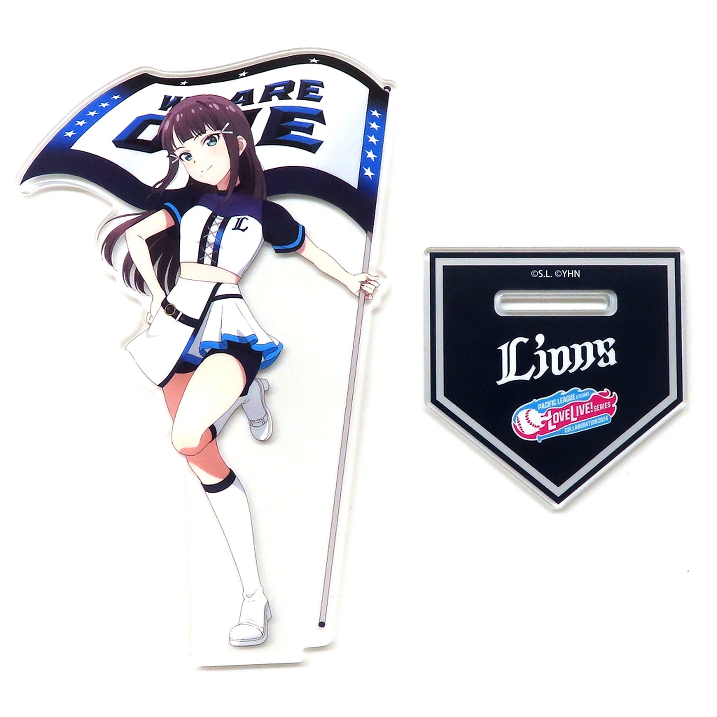 Dia Love Live! Series x Pacific League 6 Teams 2024 YOHANE THE PARHELION -SUNSHINE in the MIRROR- x Saitama Seibu Lions Acrylic Stand [USED]