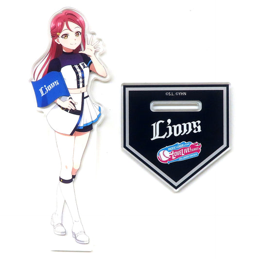 Riko Sakurauchi Acrylic Stand Yohane the Parhelion -SUNSHINE in the MIRROR- x Saitama Seibu Lions Love Live! Series x Pacific League 2024 [USED]