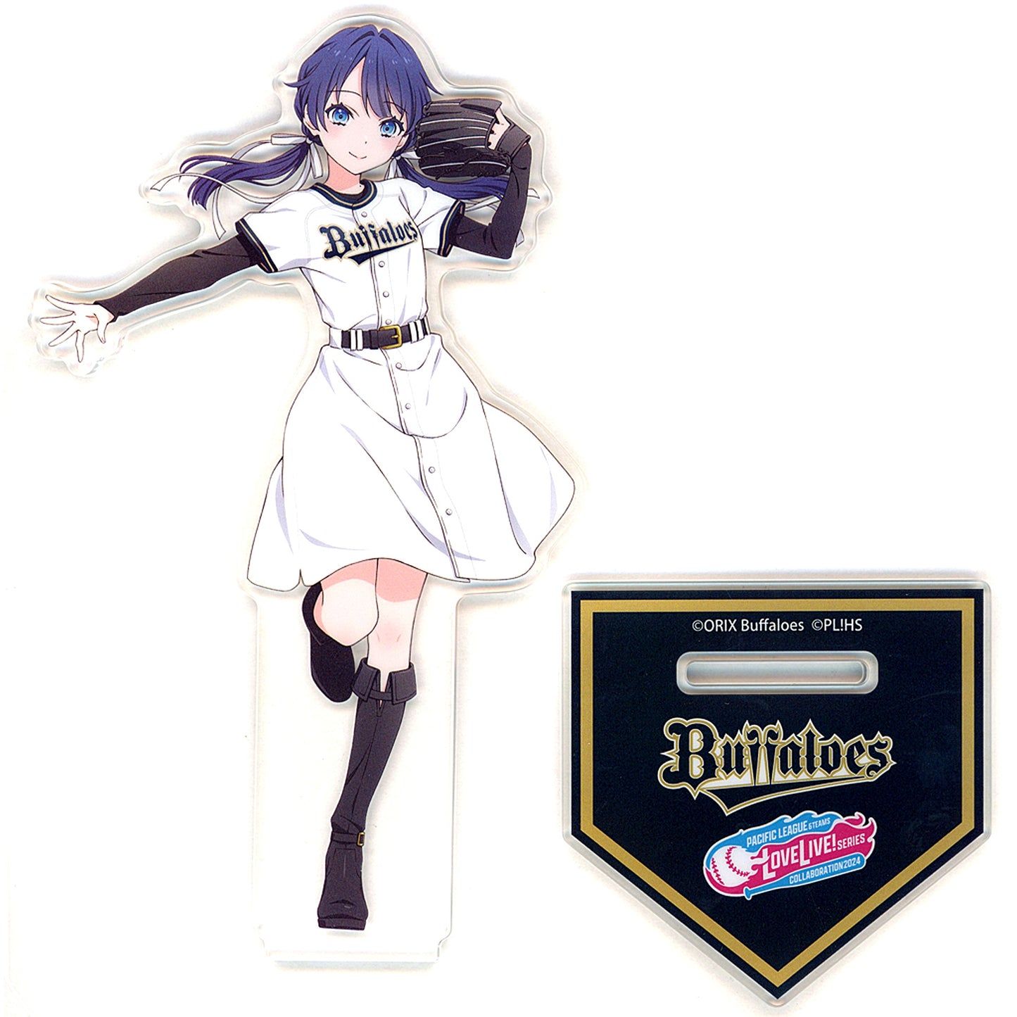 Sayaka Murano Acrylic Stand Love Live! Series x Pacific League 6 Teams 2024 Hasunosora Girls' High School Idol Club x Orix Buffaloes [USED]