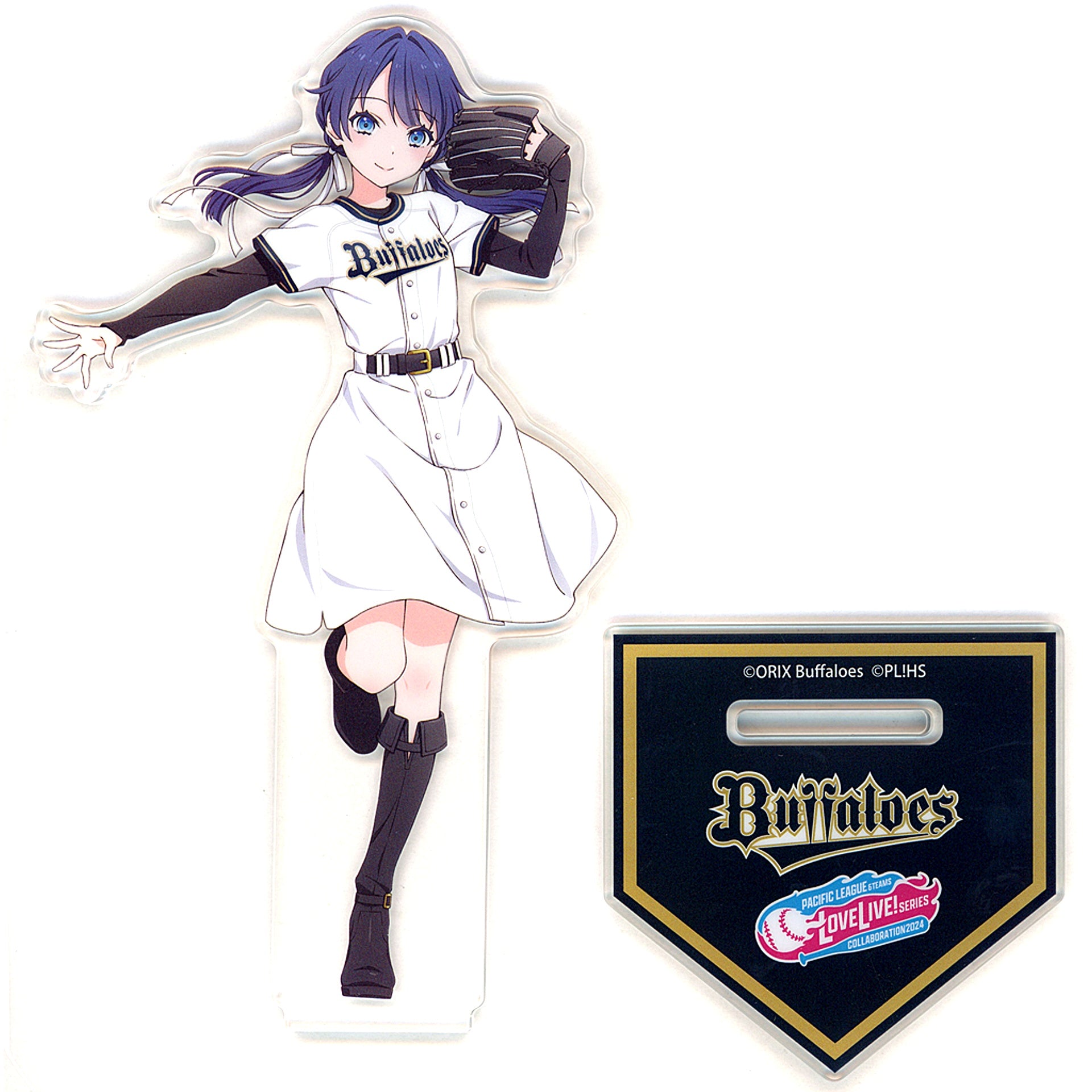Sayaka Murano Acrylic Stand Love Live! Series x Pacific League 6 Teams 2024 Hasunosora Girls' High School Idol Club x Orix Buffaloes [USED]