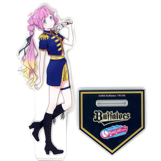 Hime Anyoji Acrylic Stand Love Live! Series x Pacific League 6 Teams 2024 Hasunosora Girls' High School Idol Club x Orix Buffaloes [USED]