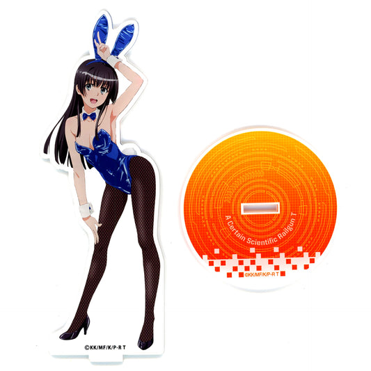 Ruiko Saten Bunny Girl B-3 Prize Acrylic Stand Dokopura x Kujimate A Certain Scientific Railgun T Online Kuji 2024 [USED]