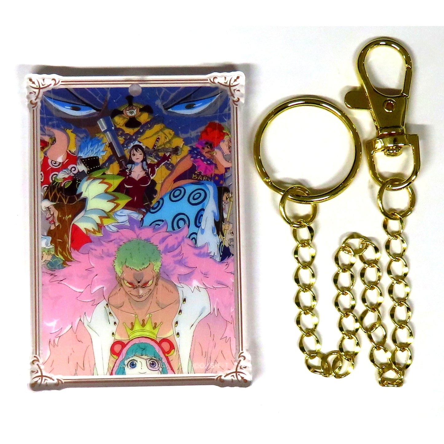 Donquixote Family One Piece Daily Illustration Collection Trading Acrylic Bag Charm [USED]