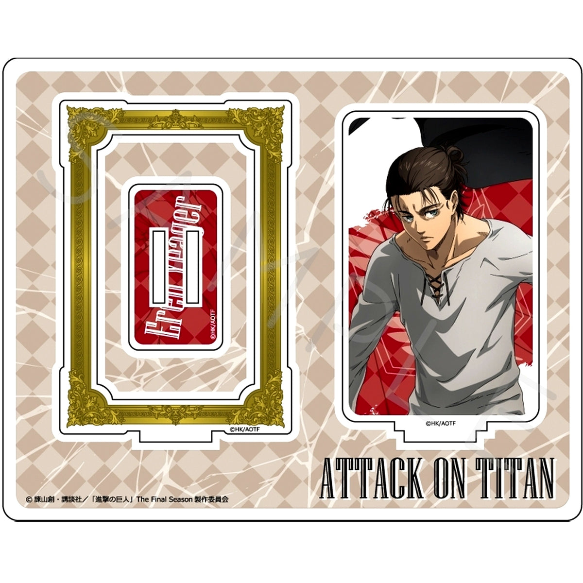 Eren Yeager NA Acrylic Stand Vol.10 Attack on Titan The Final Season [USED]