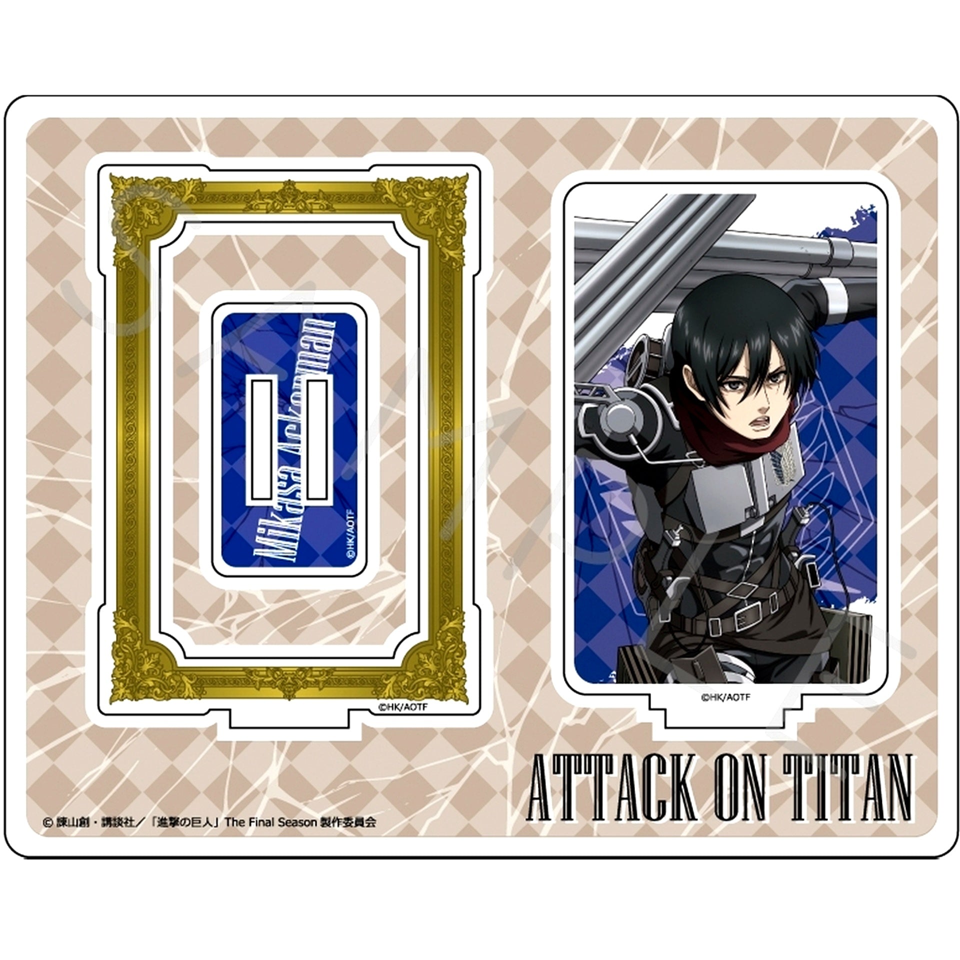 Mikasa Ackerman Attack on Titan The Final Season NB Acrylic Stand Vol.10 [USED]