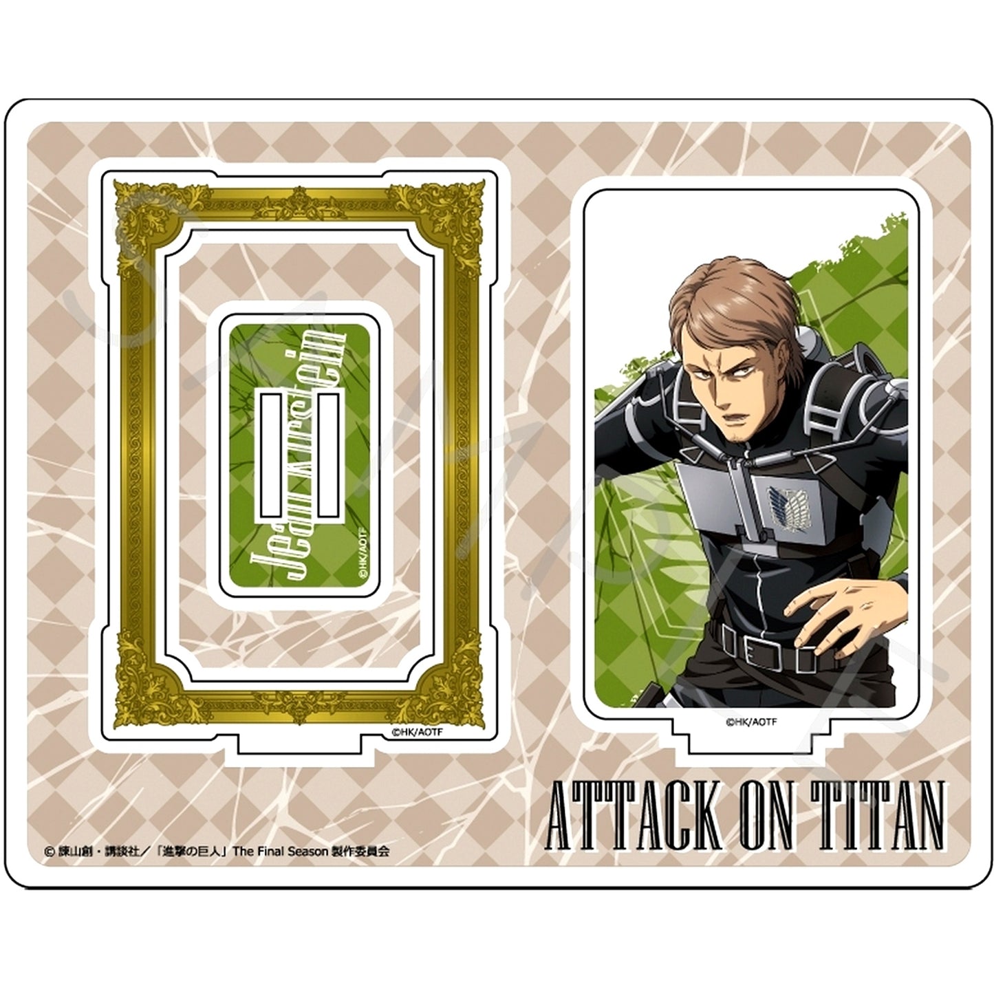 ND Jean Kirstein Acrylic Stand Vol.10 Attack on Titan The Final Season [USED]