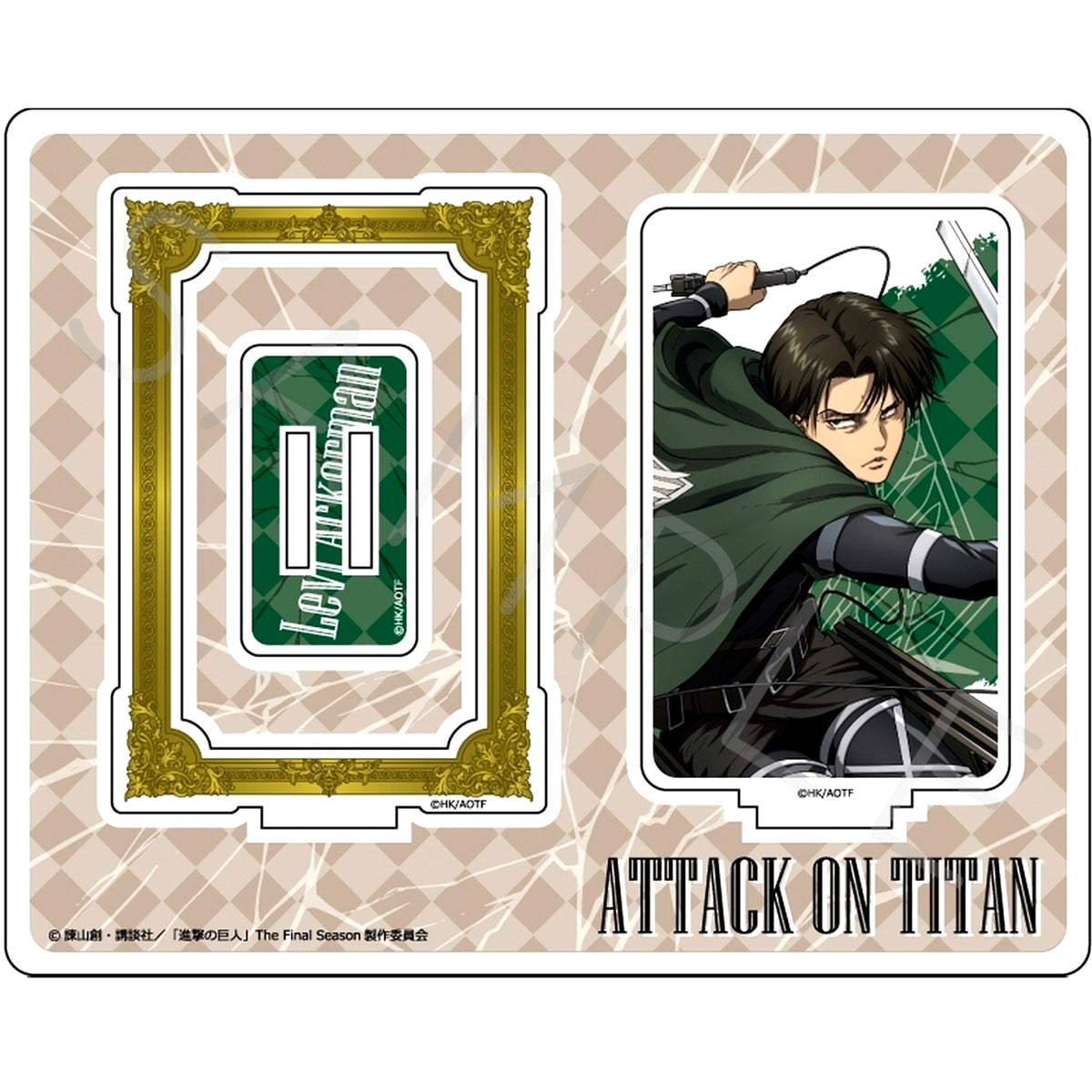 Levi Ackerman NG. Attack on Titan The Final Season Vol. 10 Acrylic Stand [USED]