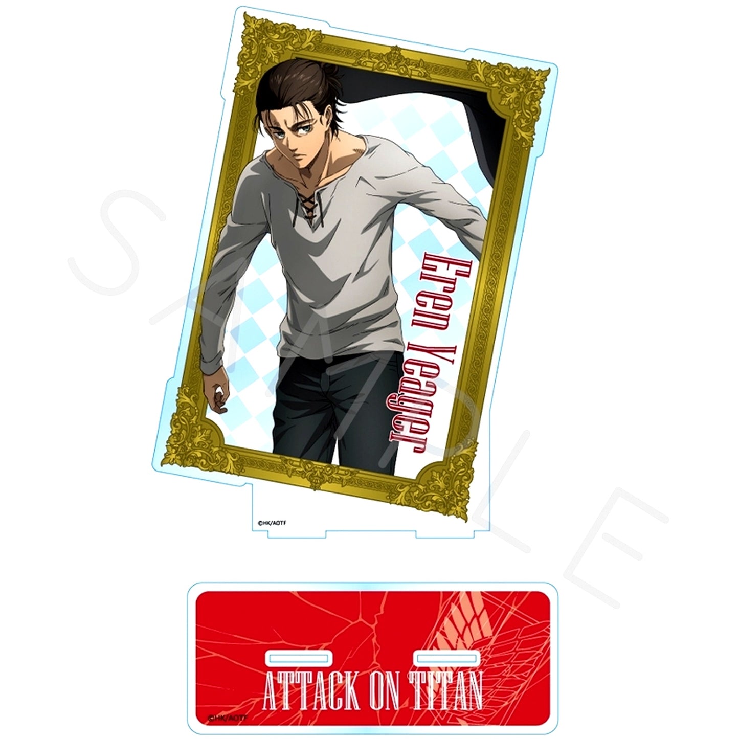 NA Eren Yeager Big Acrylic Stand Vol.10 Attack on Titan The Final Season [USED]