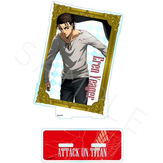 NA Eren Yeager Big Acrylic Stand Vol.10 Attack on Titan The Final Season [USED]