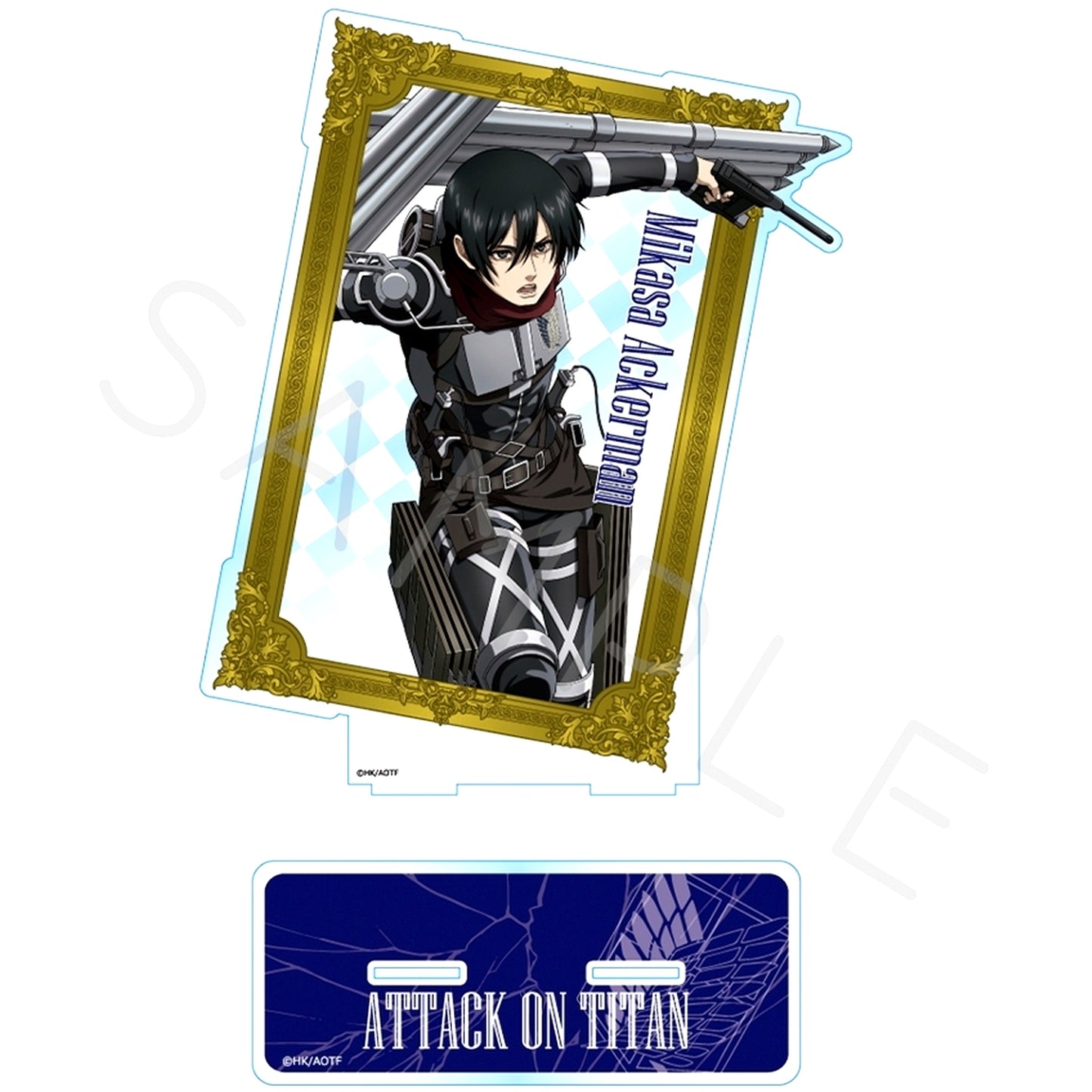 Mikasa Ackerman Attack on Titan The Final Season NB Big Acrylic Stand Vol.10 [USED]