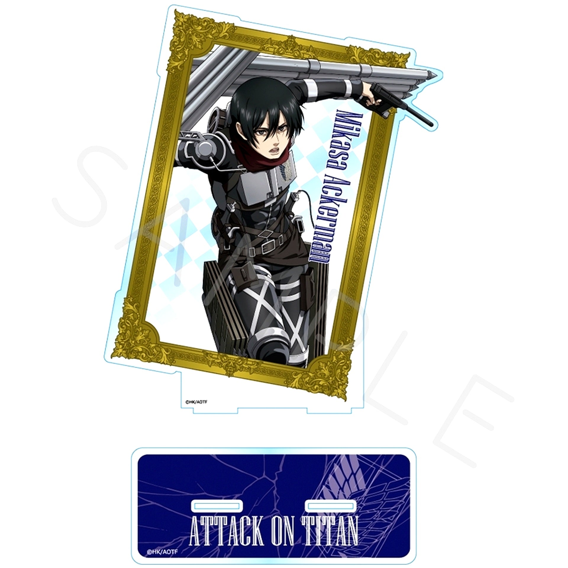 Mikasa Ackerman Attack on Titan The Final Season NB Big Acrylic Stand Vol.10 [USED]