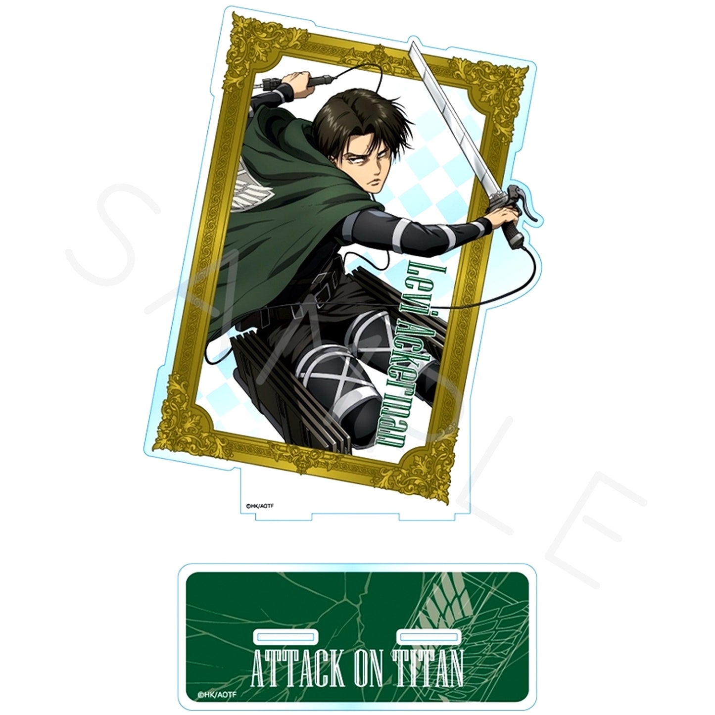 Levi Ackerman Attack on Titan The Final Season NG Big Acrylic Stand Vol.10 [USED]