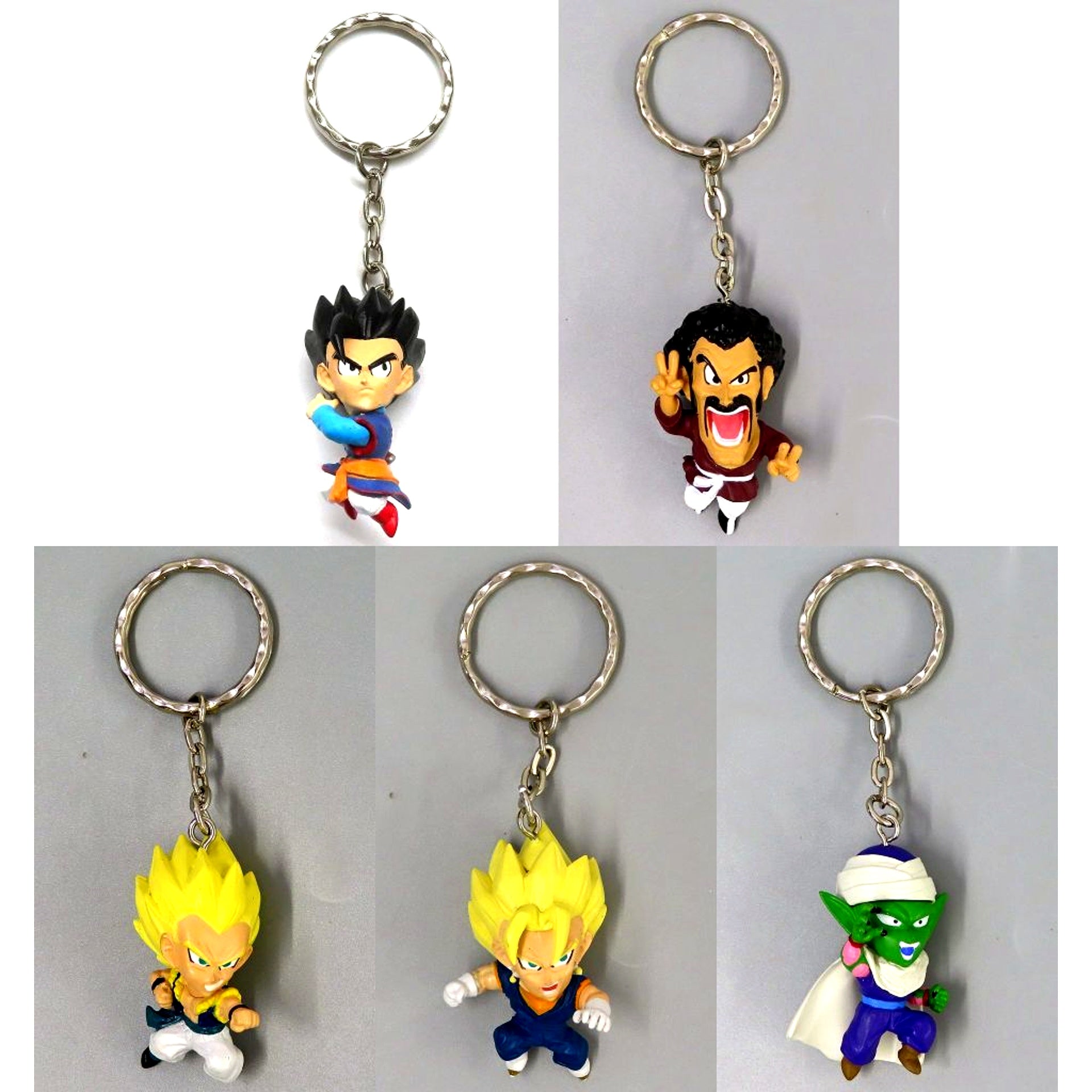 Dragon Ball Z Figure Keychain Assault Warrior Edition Set of 5 [USED]