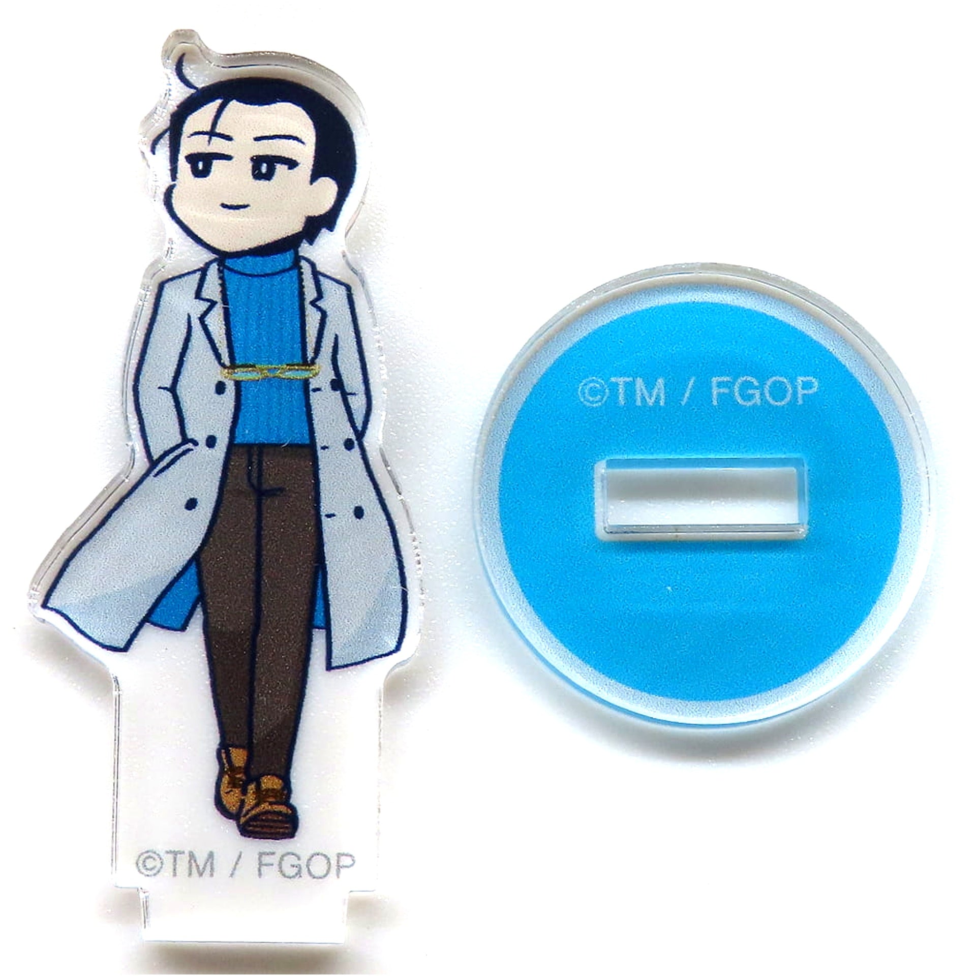 Sherlock Holmes Fate/Grand Order Ritsuka Fujimaru Doesn't Get It POP UP STORE in Loft Tsuchida Newly Drawn Hanami Ver. Trading Mini Acrylic Figure [USED]