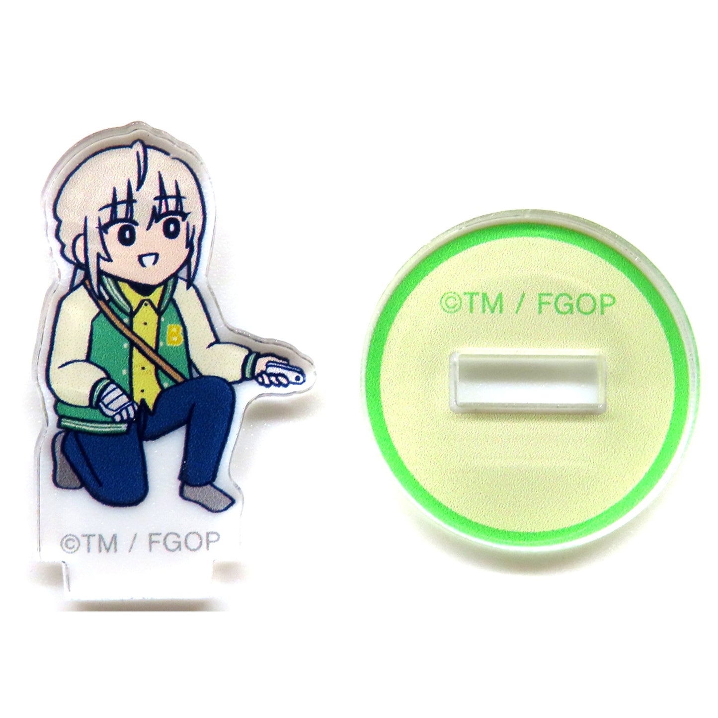 Bedivere Fate/Grand Order Ritsuka Fujimaru Doesnt Get It POP UP STORE in Loft Tsuchida Illustration Cherry Blossom Viewing Ver. Trading Mini Acrylic Figure [USED]