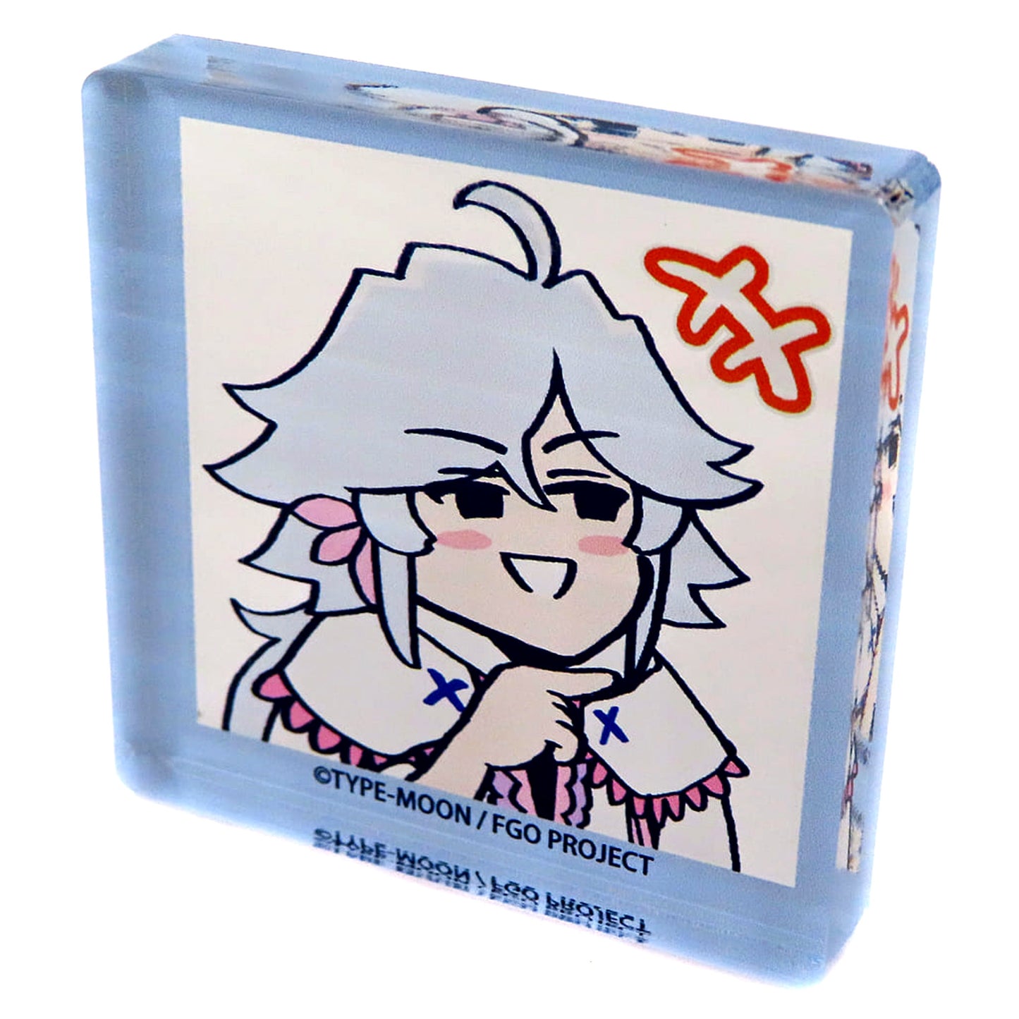Merlin Fate/Grand Order Ritsuka Fujimaru Doesn't Get It x THE Chara CAFE Acrylic Block Vol.2 [USED]