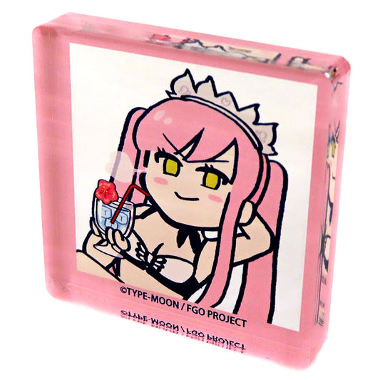 Queen Medb Fate/Grand Order Ritsuka Fujimaru Doesn't Get It x THE Character CAFE Acrylic Block Vol.2 [USED]