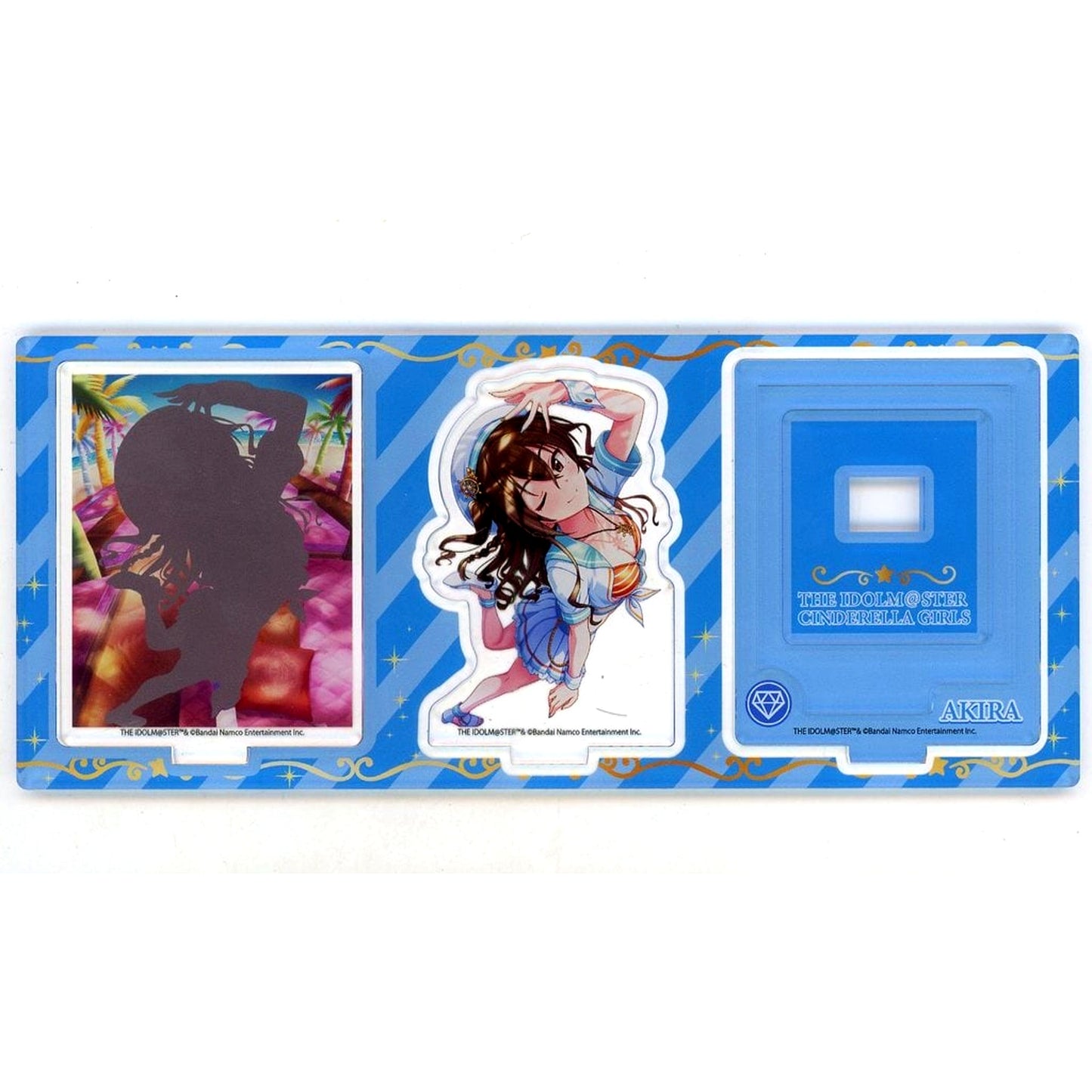 Akira Sunazuka THE IDOLM@STER Cinderella Girls Layer Acrylic Stand x AQUA CiTY ODAIBA Collab [USED]