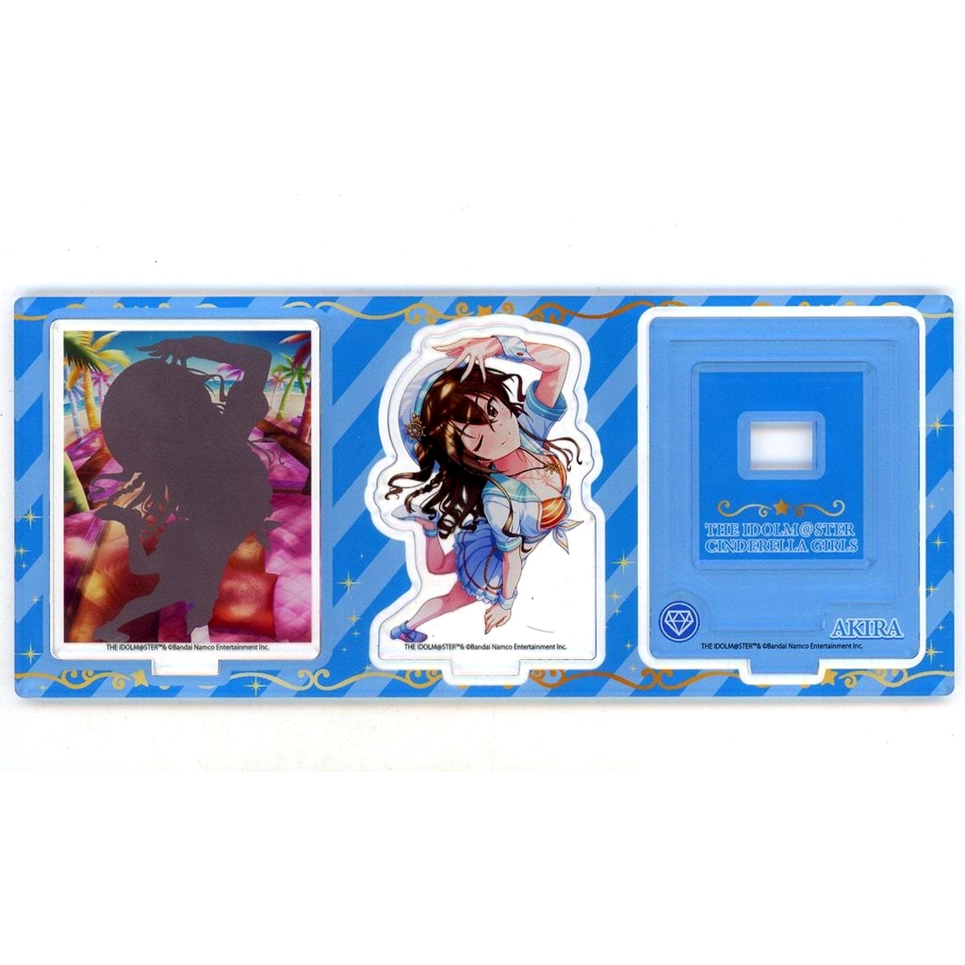 Akira Sunazuka THE IDOLM@STER Cinderella Girls Layer Acrylic Stand x AQUA CiTY ODAIBA Collab [USED]