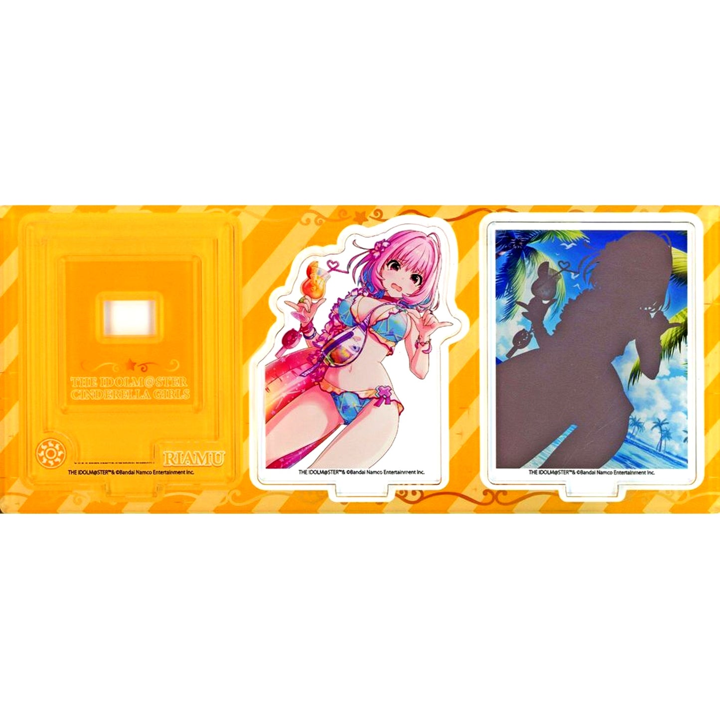 Riamu Yumemi Layer Acrylic Stand The Idolmaster Cinderella Girls x AQUA CiTY ODAIBA Collaboration [USED]