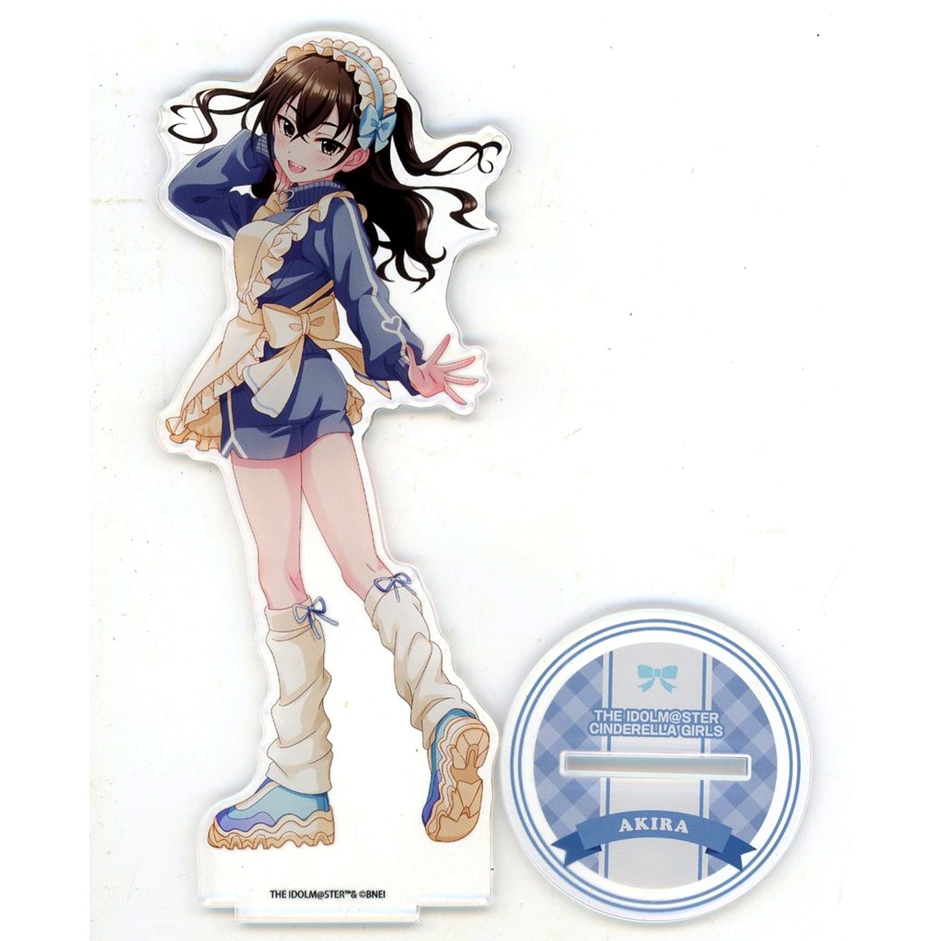 Akira Sunazuka Big Acrylic Stand Jersey Maid Version The Idolmaster Cinderella Girls x AQUA CiTY ODAIBA Collaboration [USED]