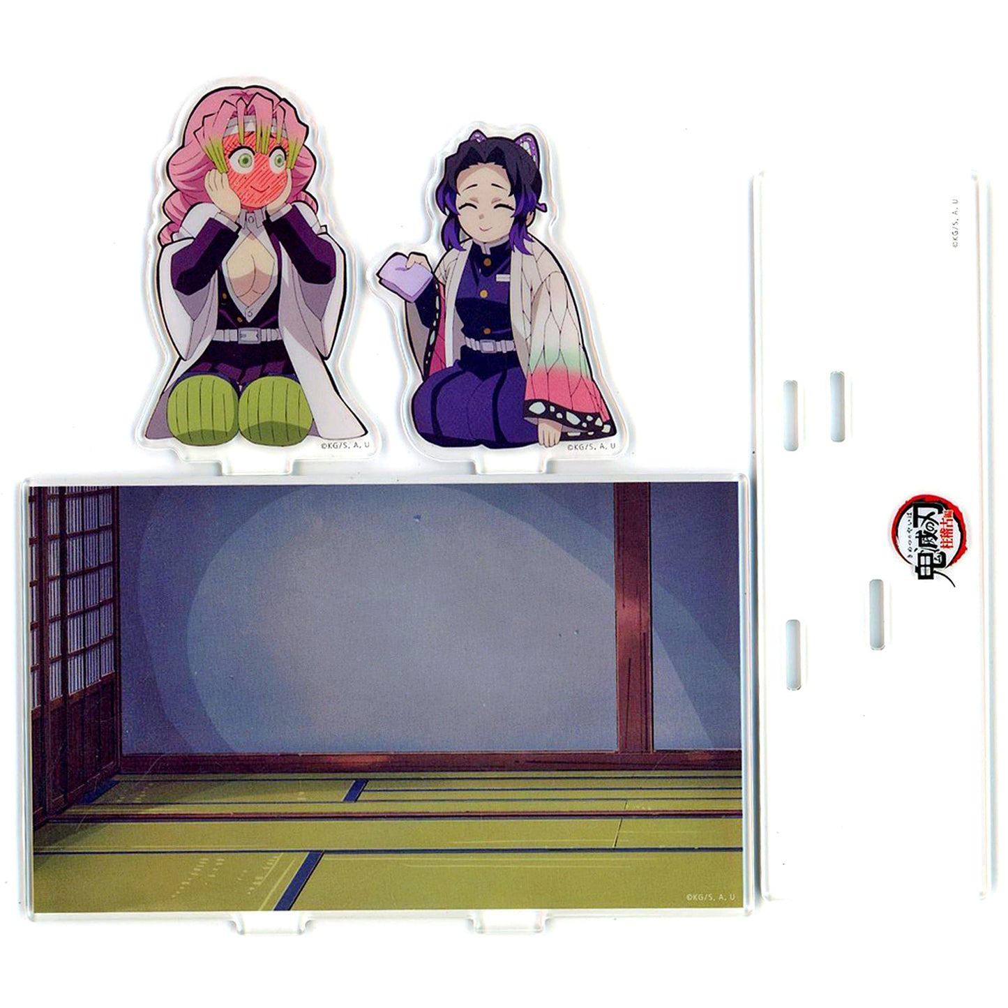 Shinobu Kocho & Mitsuri Kanroji Episode 1 Next Episode Preview Scene Shot Acrylic Stand Demon Slayer: Kimetsu no Yaiba Hashira Training Arc x ufotable Cafe [USED]