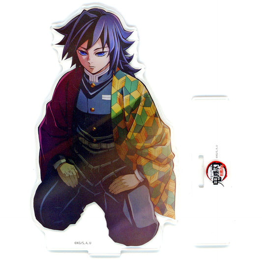 Giyu Tomioka 02. 1st Key Visual Acrylic Stand Demon Slayer: Kimetsu no Yaiba Hashira Training Arc ufotable Cafe Machi Asobi CAFE Real Time Cafe [USED]