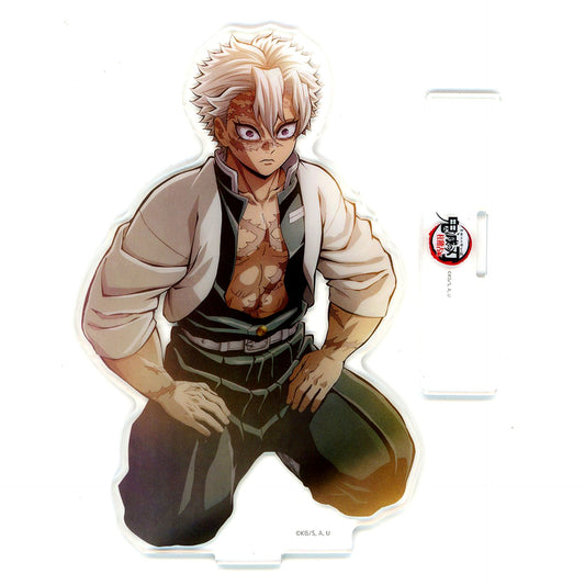 03. Sanemi Shinazugawa 1st KV Acrylic Stand Demon Slayer: Kimetsu no Yaiba Hashira Training Arc x ufotable Cafe x Machi Asobi Cafe Real-Time Cafe [USED]