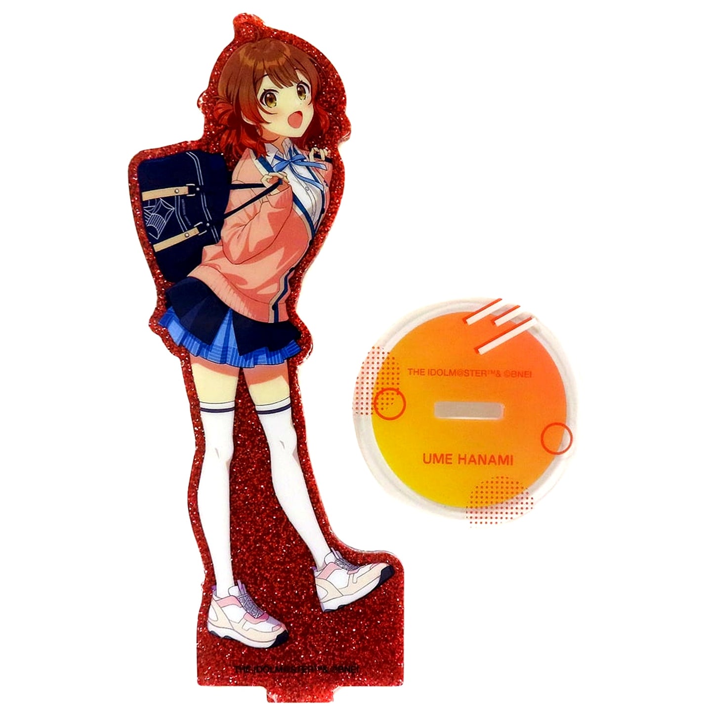 Ume Hanami Gakuen Idolmaster Glitter Acrylic Stand J [USED]