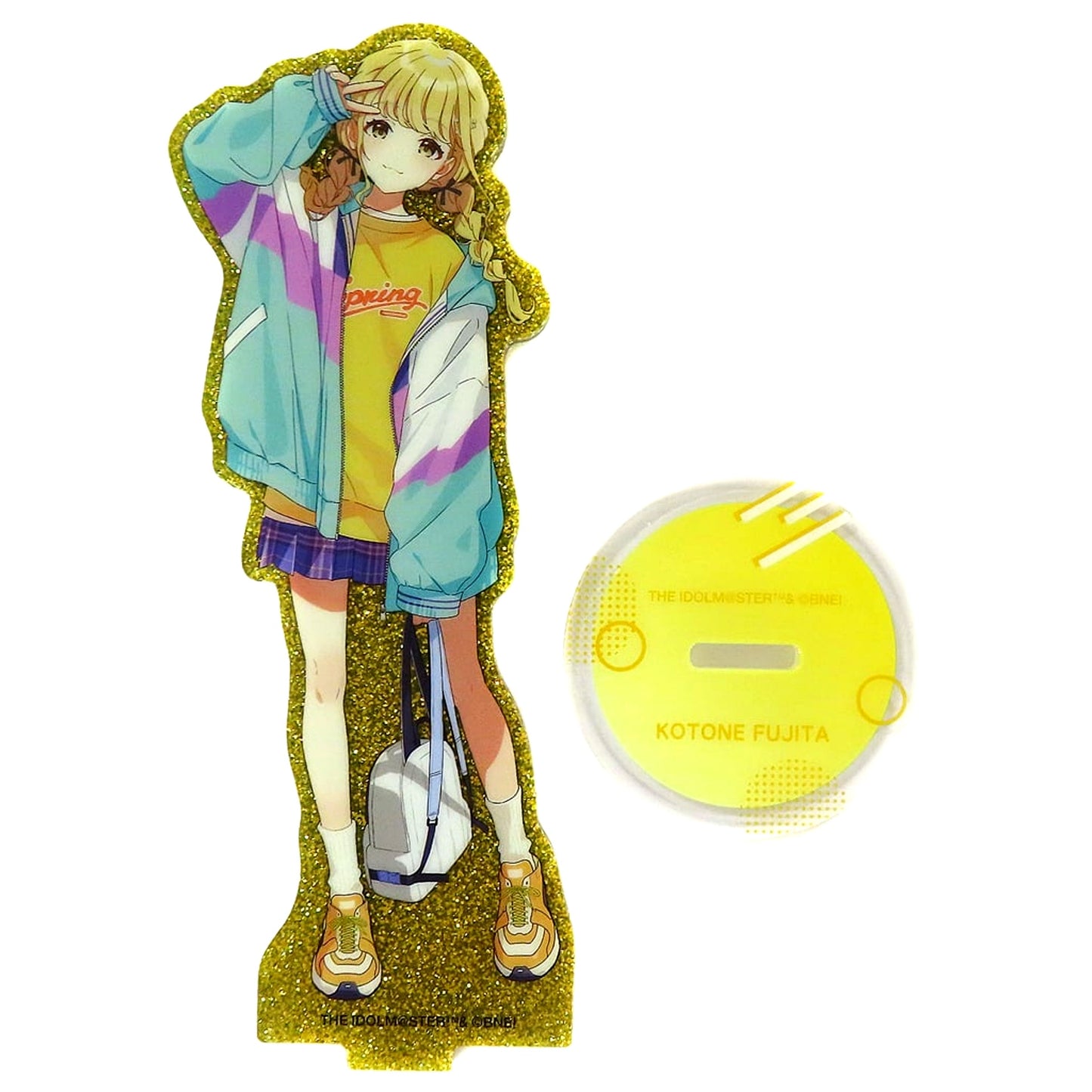 Kotone Fujita Gakuen Idolmaster Glitter Acrylic Stand C [USED]