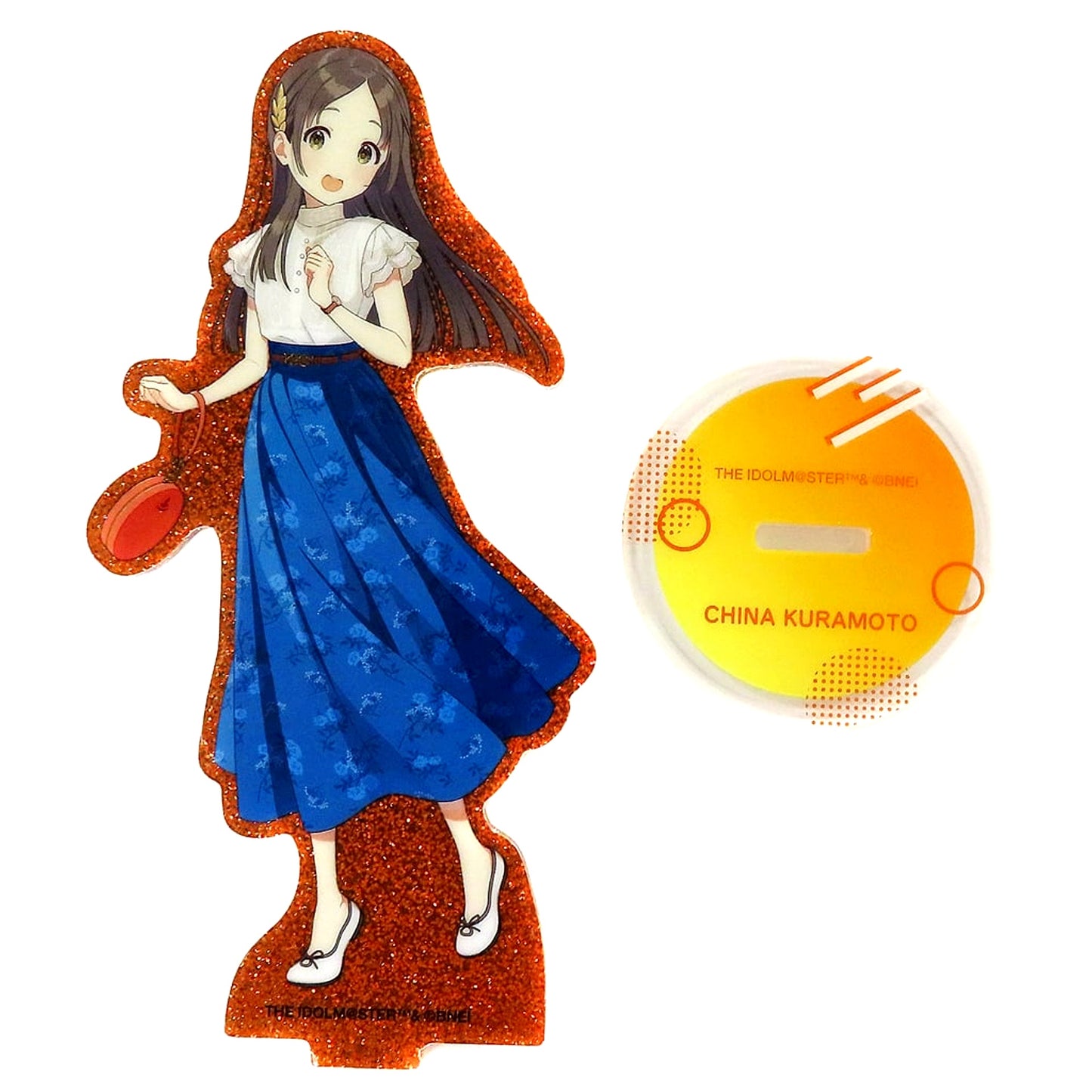 China Kuramoto Gakuen Idolmaster Glitter Acrylic Stand F [USED]